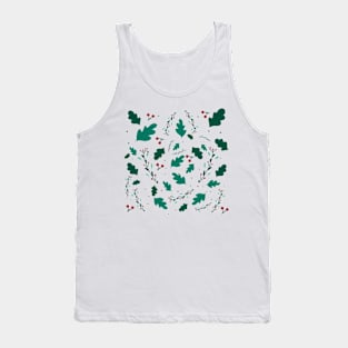 Christmas leaf Tank Top